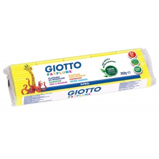 PLASTICINA GIOTTO PATPLUME AMARELA 350 G